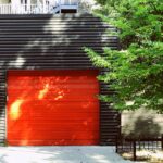 garage red door